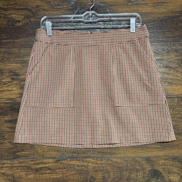 A New Day Women's Skirt - Plaid, Stretch - 16" Length Size Small - Recycled Poly - Picture 1 of 5